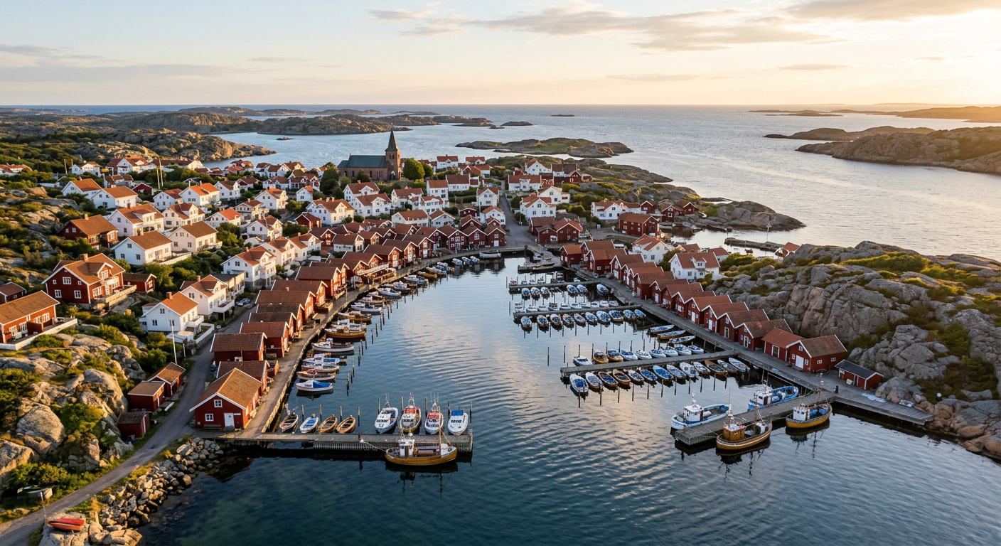 Panorama över Orust