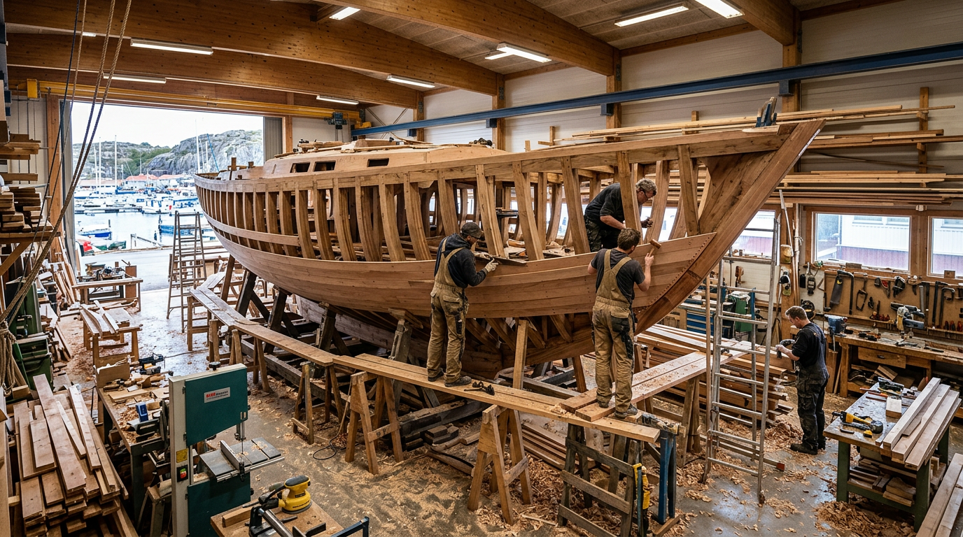 Öppet varv — Hallberg-Rassy besöksdag