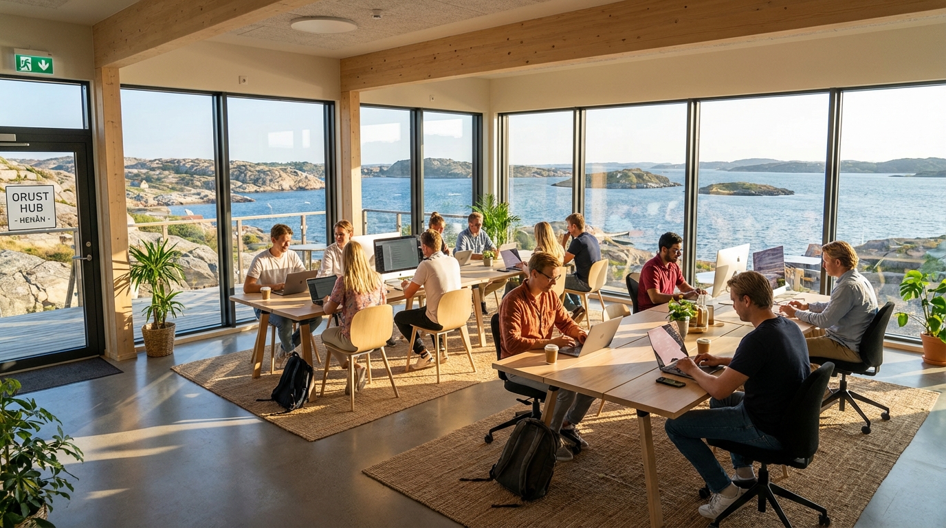 Distansarbete — flytta till Orust